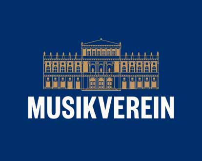 Dieses Bild zeigt das Logo des Musikverein Wien. 