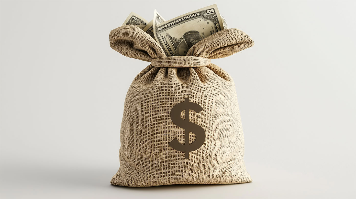 Geldsack - Bild für Blogpost Rich Uncle Pennybags: Budgets und Ressourcen? von Philip Reitsperger