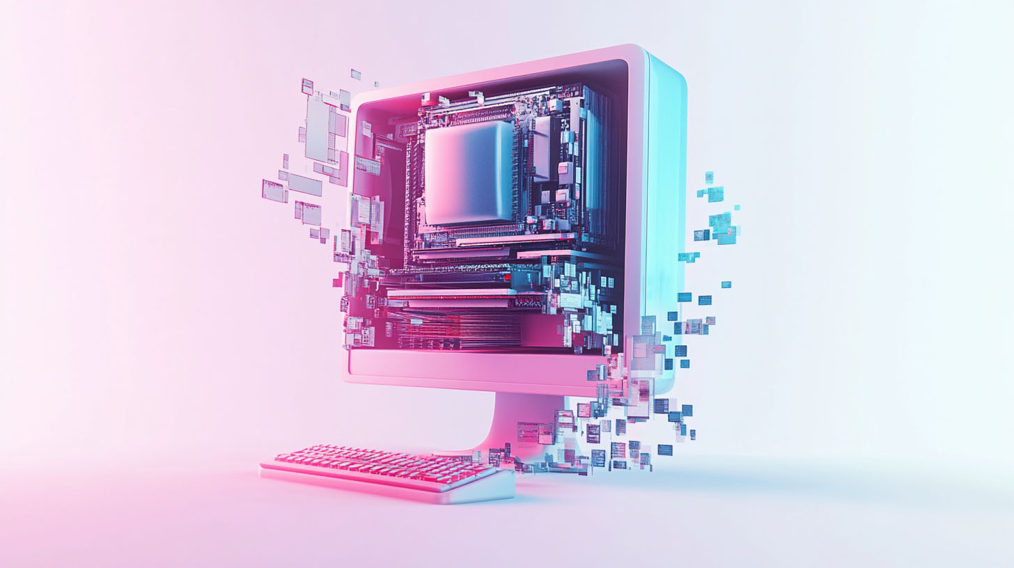 Computer - Bild für Blogpost Alles über SEO 2025, wenn man nichts davon wissen will. von Philip Reitsperger