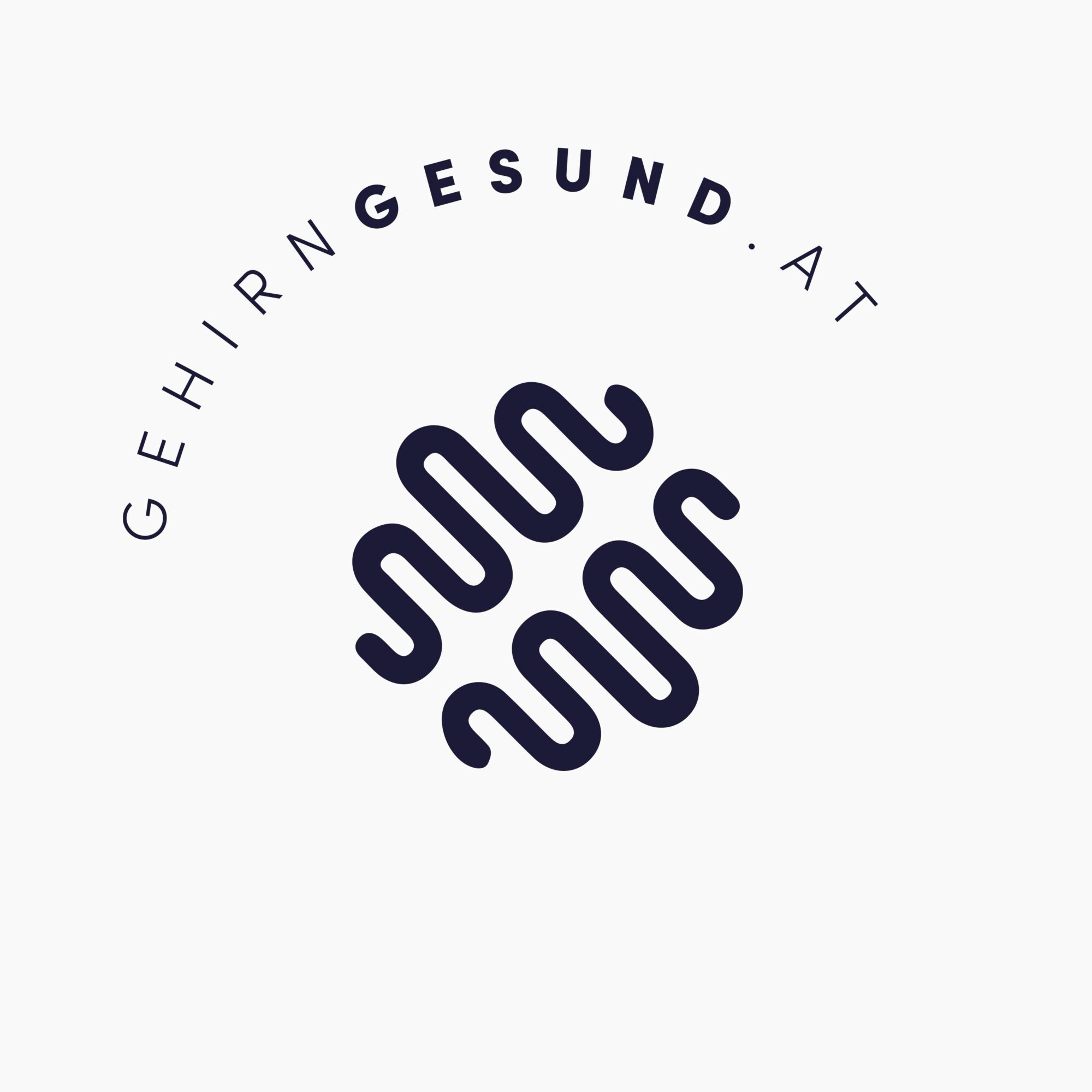 Logo von Verein gehirngesund. Design von Identity Lab Wien, Mariahilfer Straße 9, 1060 Wien.