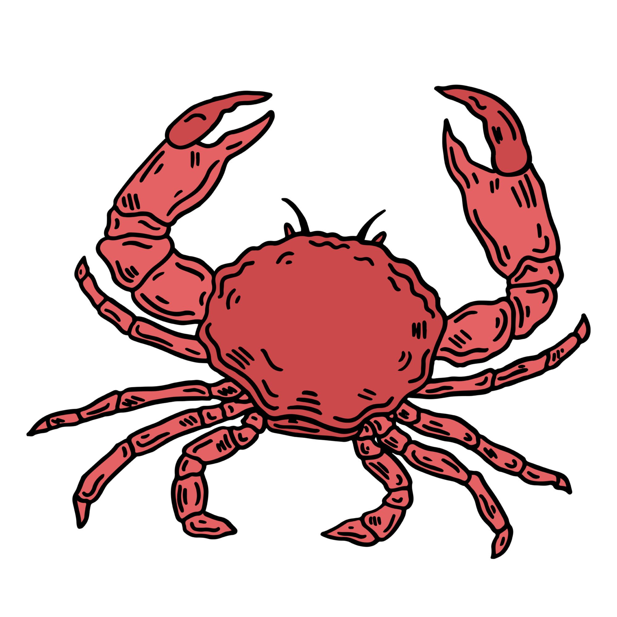 Krebs - Illustration für Gehirngesund.