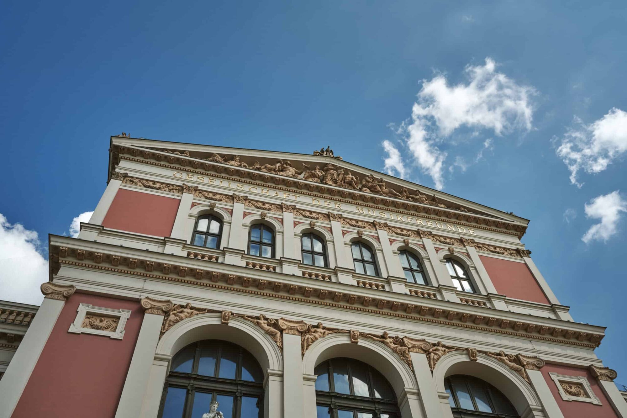 Fassade des Wiener Musikvereins - ©Wolf-Dieter Grabner